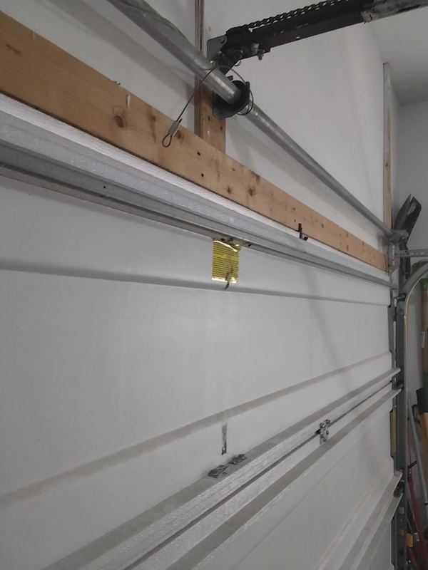Garage door job photo #037