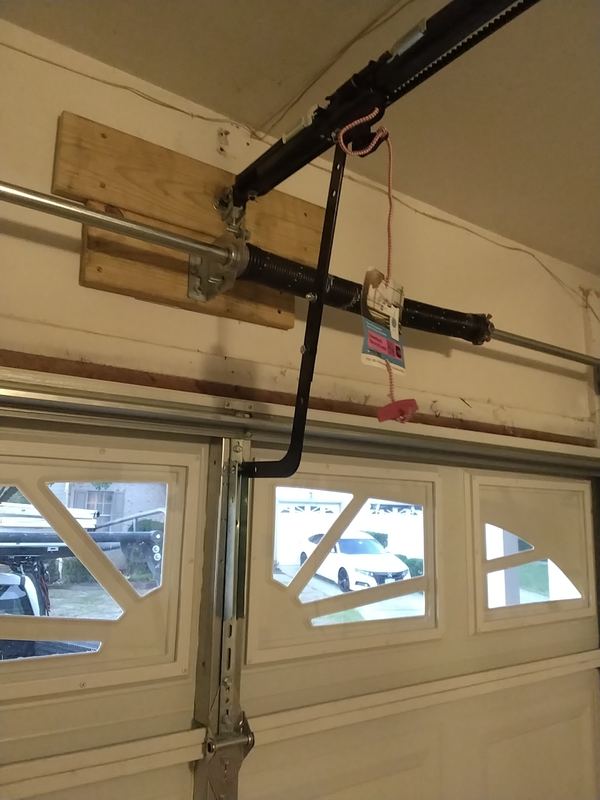 Garage door job photo #089